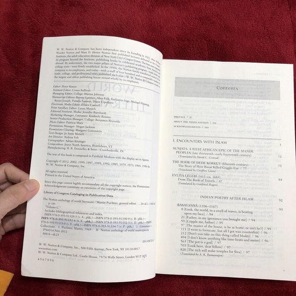 The Norton Anthology of World Literature, Vol. C 3rd Edition - Picture 7 of 12